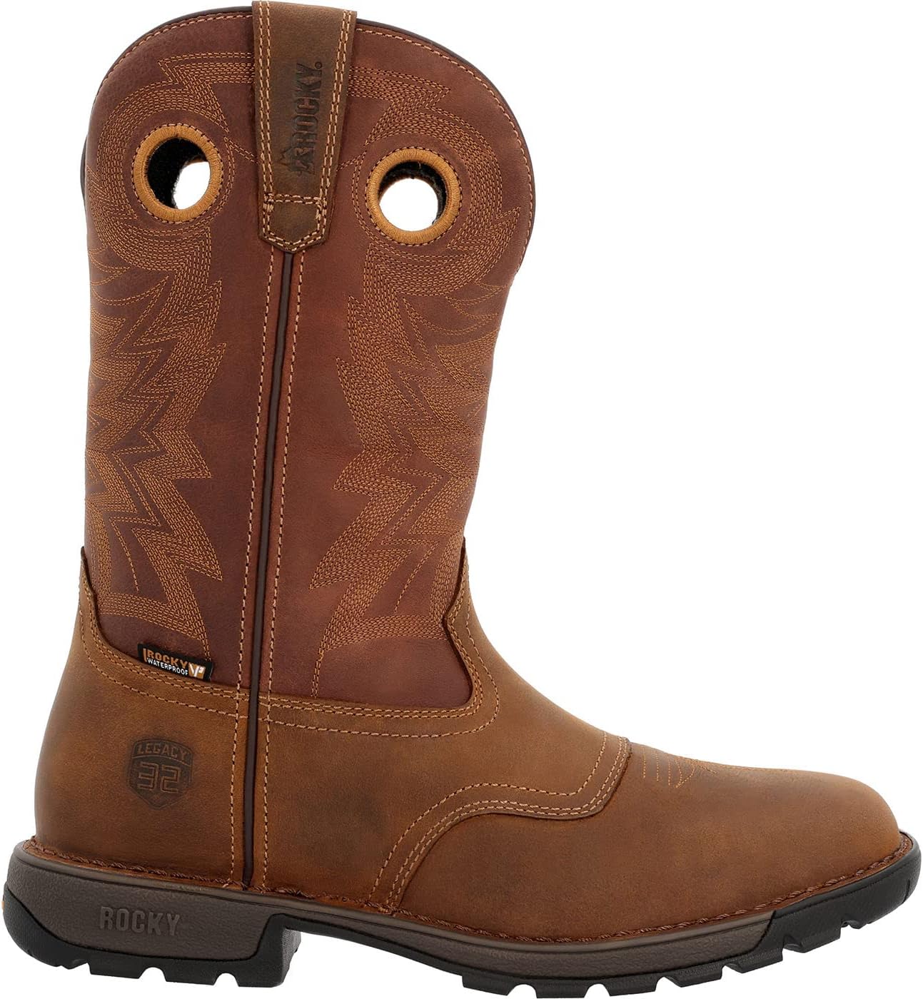 

Мужские водонепроницаемые вестерн-бутсы ROCKY Men's Legacy 32, коричневый