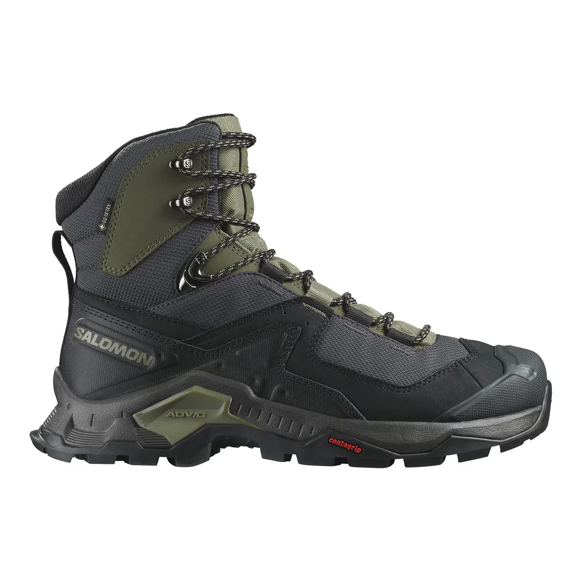 

Мужские походные ботинки Salomon Quest Element GTX, оливковый/зеленый