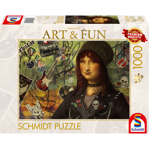 

Пазлы Markus Binz: Mona Lisa 2024 (1000Pc)