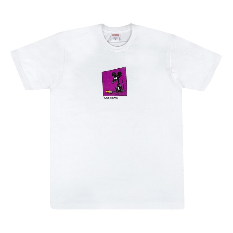 

Футболка Supreme Mouse Tee 'White', белый