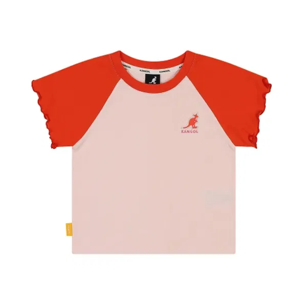 Футболка с цветными блоками и реглан, sb 2117, Kangol Kids, розовый