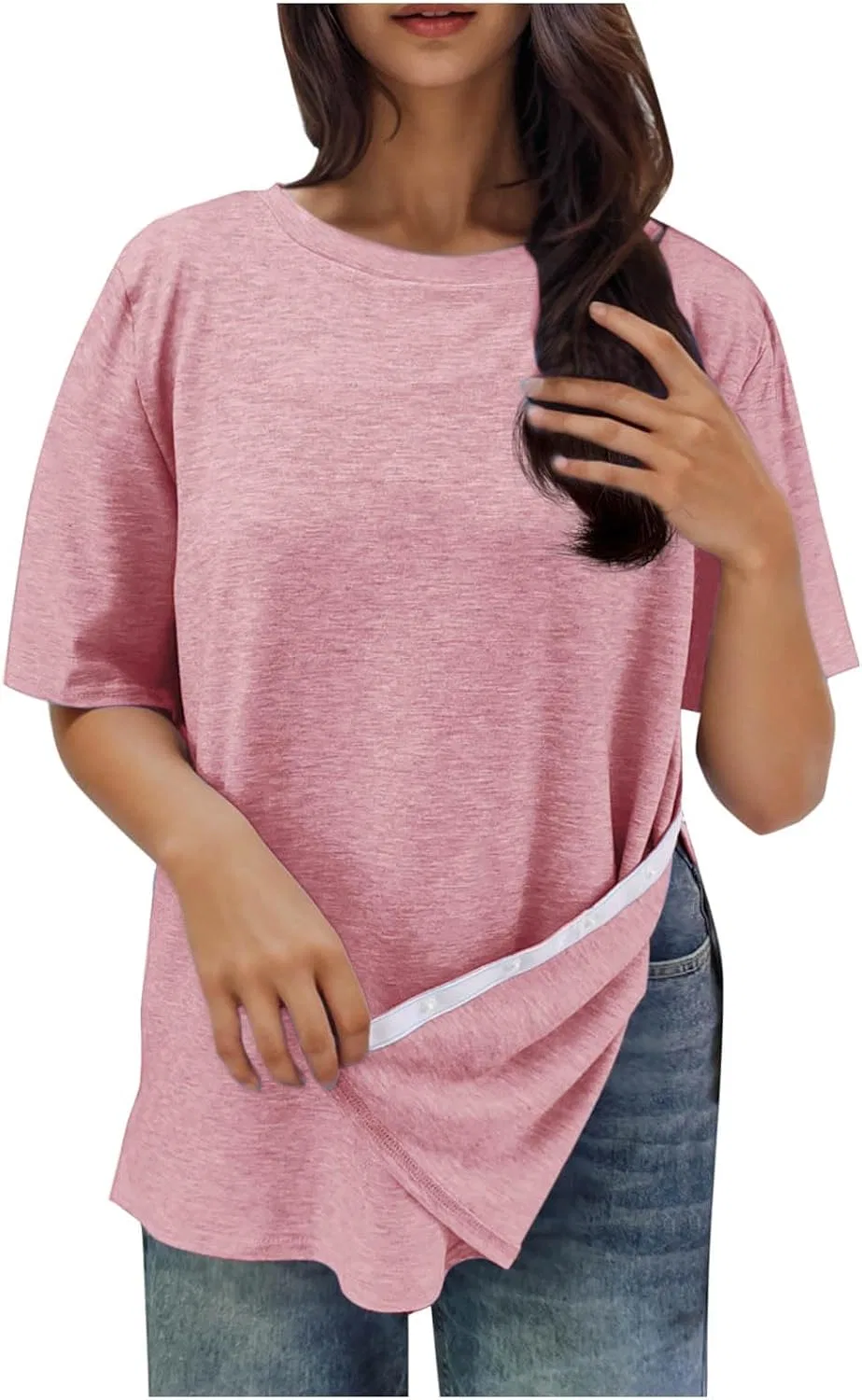 Женская футболка с принтом, Shoulder Surgery Shirts, Pink-1