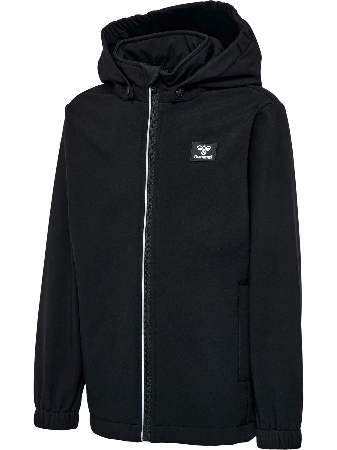 Детская куртка с длинным рукавом hmlMARS Softshell Jacket Hummel, Schwarz — фото 3