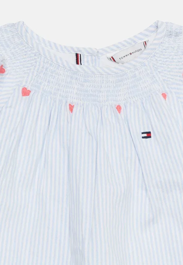 Комплект из топа и шорт с полосками Ithaca set Tommy Hilfiger, Blue/White, белый — фото 4