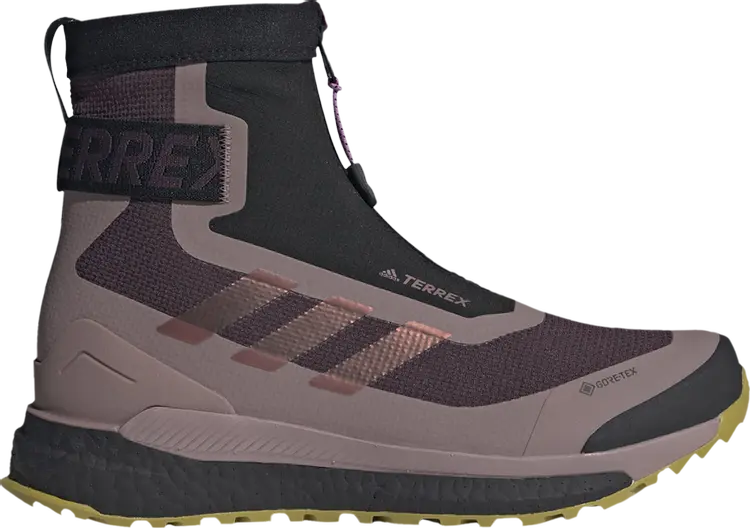 Ботинки Adidas Wmns Terrex Free Hiker Cold.RDY 'Shadow Maroon Pulse Lilac', розовый