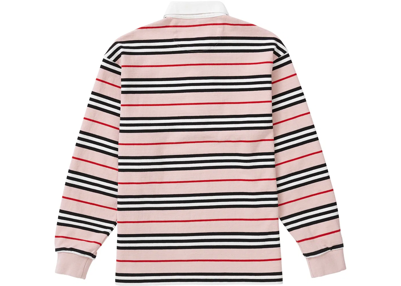 Мужская рубашка-регби Supreme Burberry Rugby, Pink — фото 2