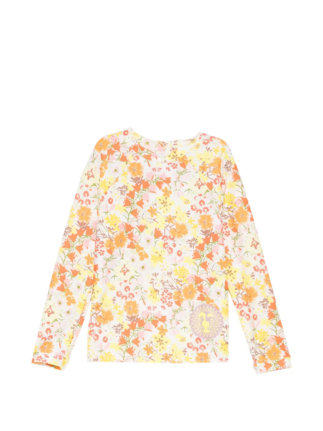 Топ Solstice Zimmermann Kids, нейтральные цвета