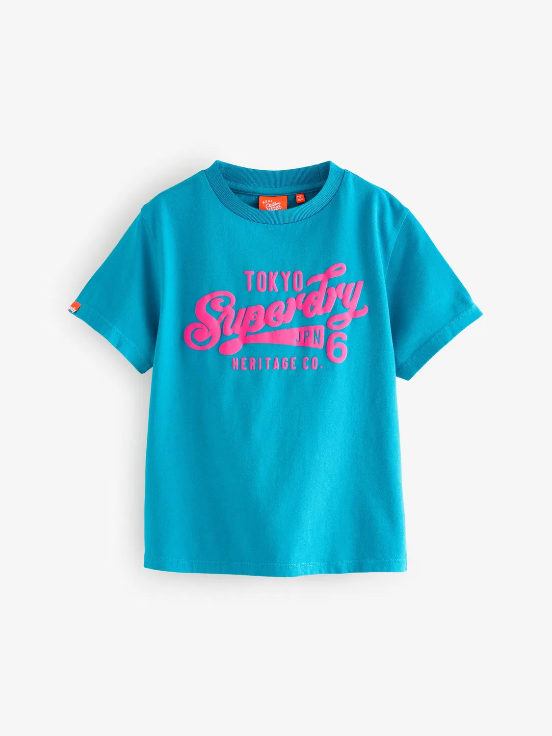 Комплект из 3 футболок, хлопок Superdry, розовый — фото 2