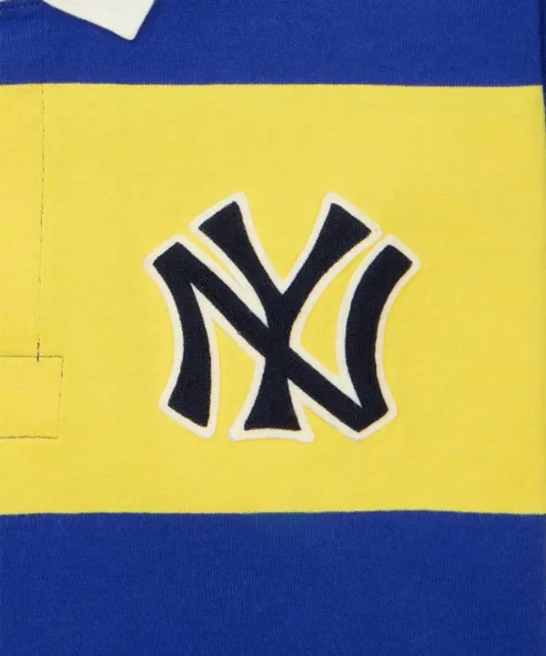 Футболка с длинным рукавом Polo Ralph Lauren Yankees, синяя — фото 4