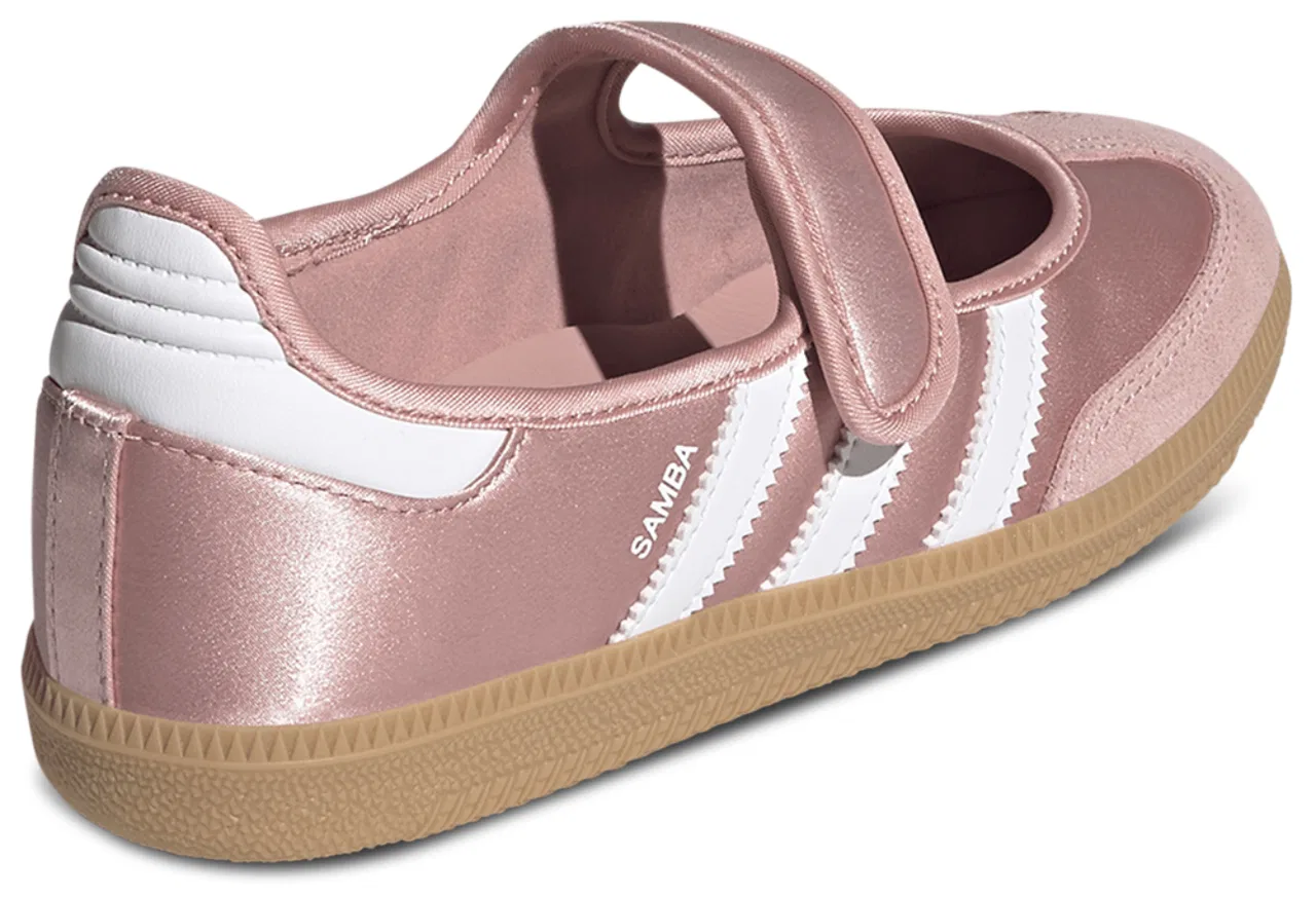 Женские кроссовки Samba Jane Adidas, цвет Footwear White/Wonder Mauve/Gum — фото 3