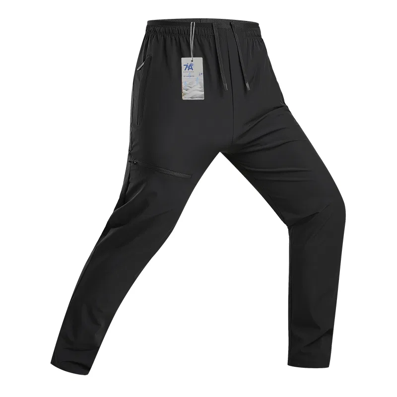 Детские длинные брюки из льняной ткани с антибактериальной пропиткой Red bean, Dark Gray Green — фото 4