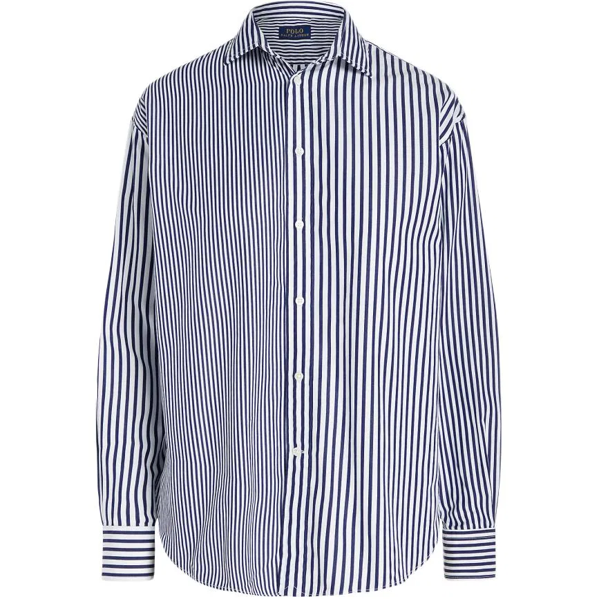Женская рубашка свободного кроя Polo Ralph Lauren, Marine Blue