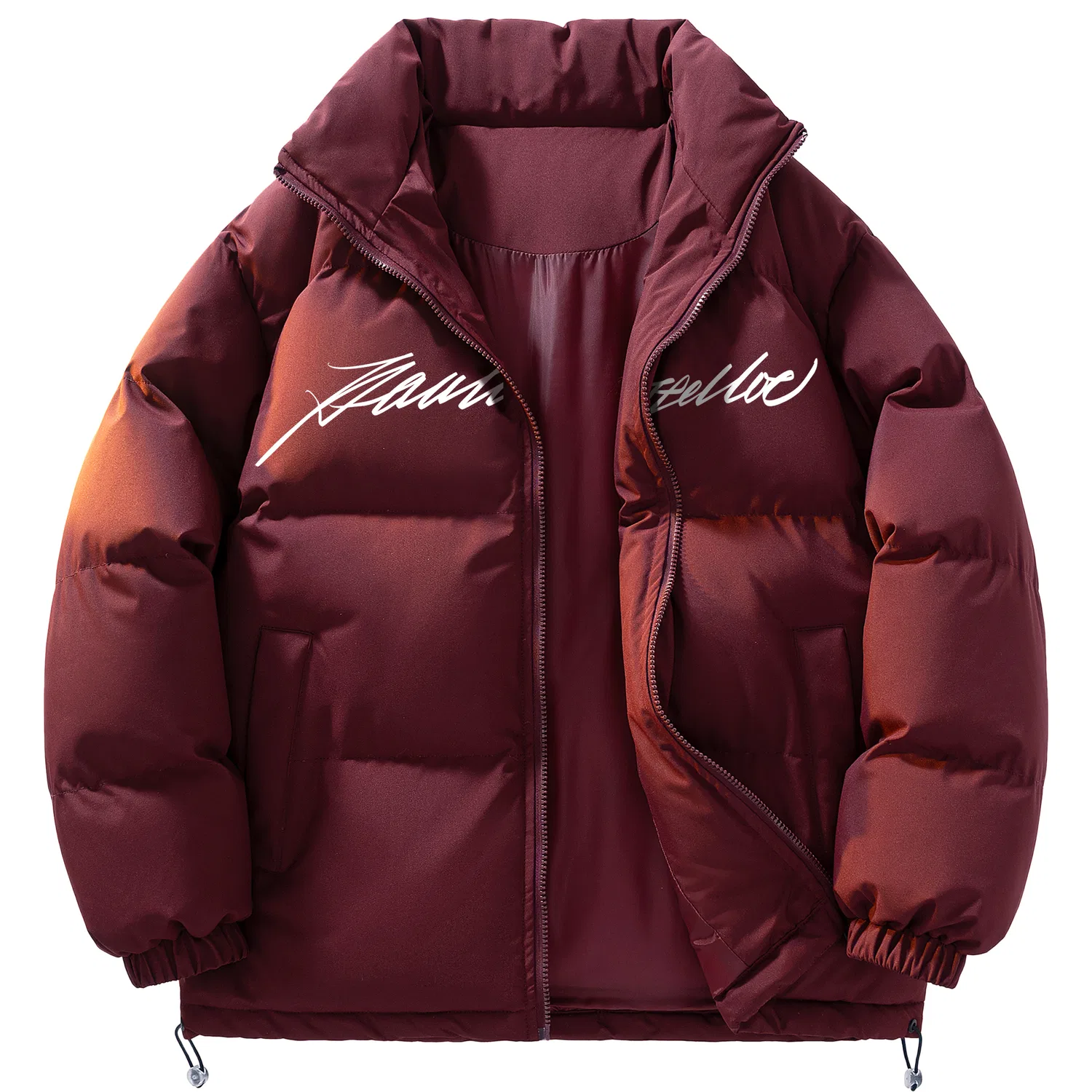 Детский пуховик Burgundy Puffer Jacket Unisex Paul Costelloe