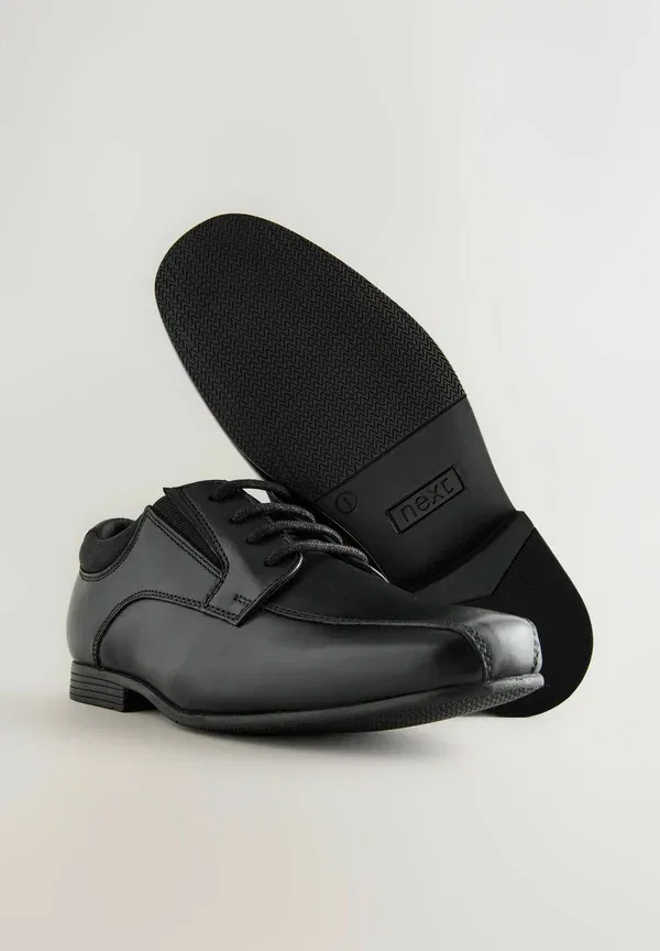Туфли кожаные Loafer school fit Next, черный — фото 2