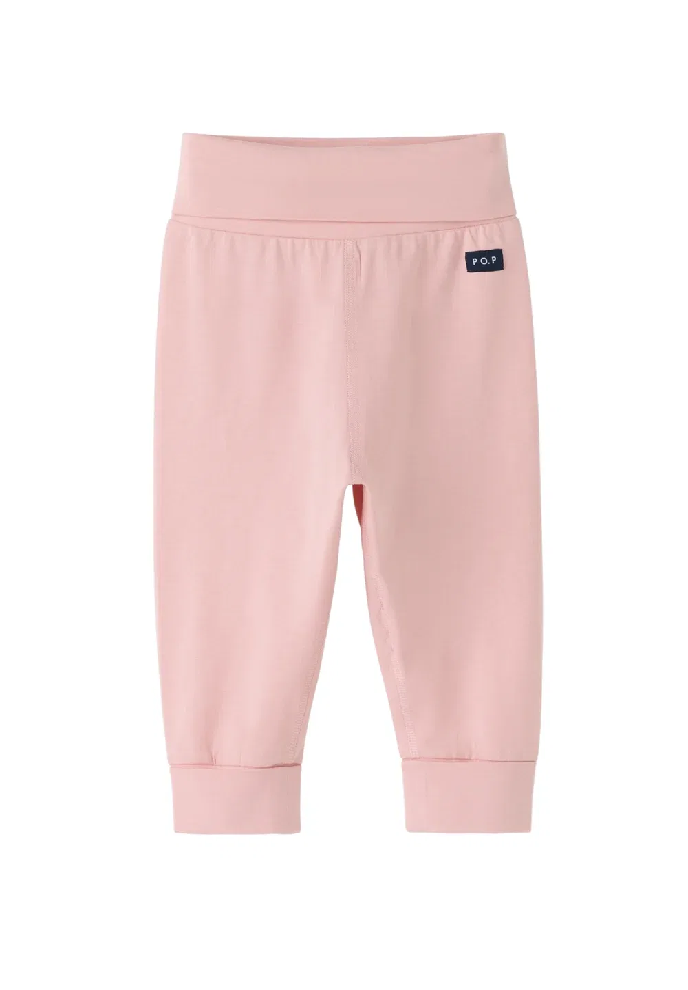 Удобные брюки унисекс с отворотами Polarn O. Pyret, Silver Pink