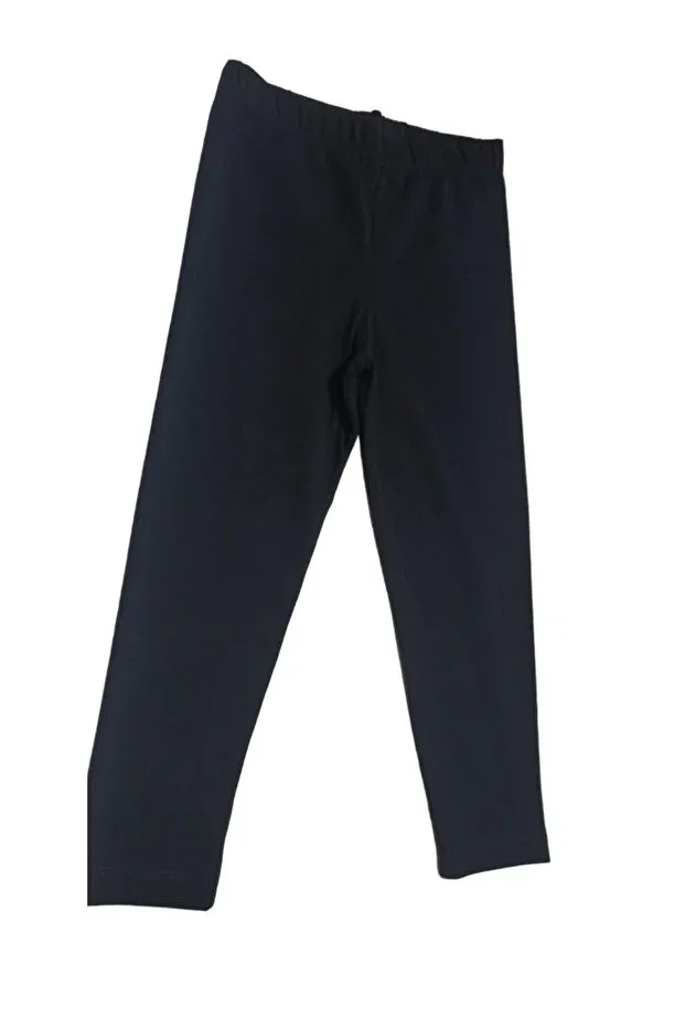 Детские леггинсы для девочек скинни Akl, Navy Blue — фото 4