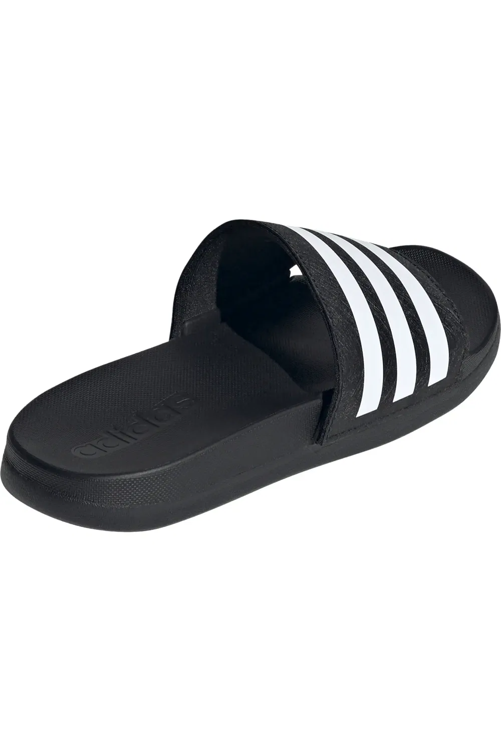 Детские сандалии спортивные с мягкой стелькой Adilette Comfort Slide adidas, Cblack/Ftw — фото 2