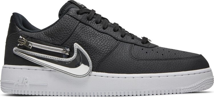 

Кроссовки Nike Air Force 1 '07 Premium 'Silver Swoosh', черный