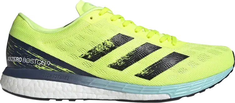 

Кроссовки Adidas Adizero Boston 9 'Solar Yellow', желтый