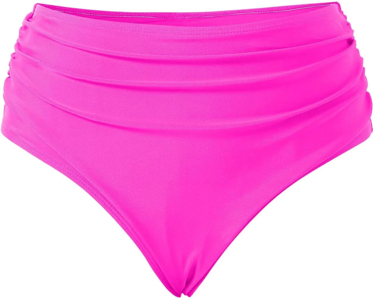 Женские бикини-шорты с утяжкой живота Hot Pink — фото 4