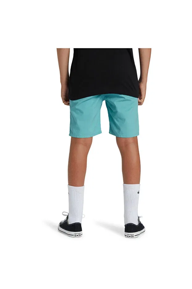 Детские шорты для девочек хлопковые Everyday Union Light Kids Chino Shorts Quiksilver, Blue — фото 4