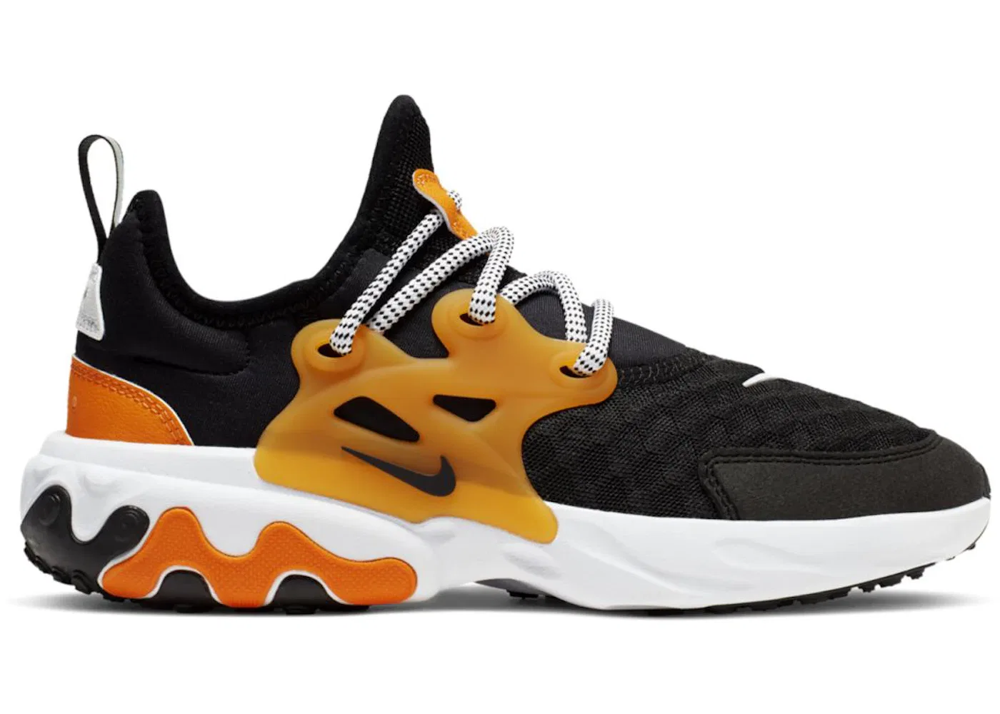 Детские кроссовки Lifestyle Nike React Presto, Black/White/White/Bright Ceramic
