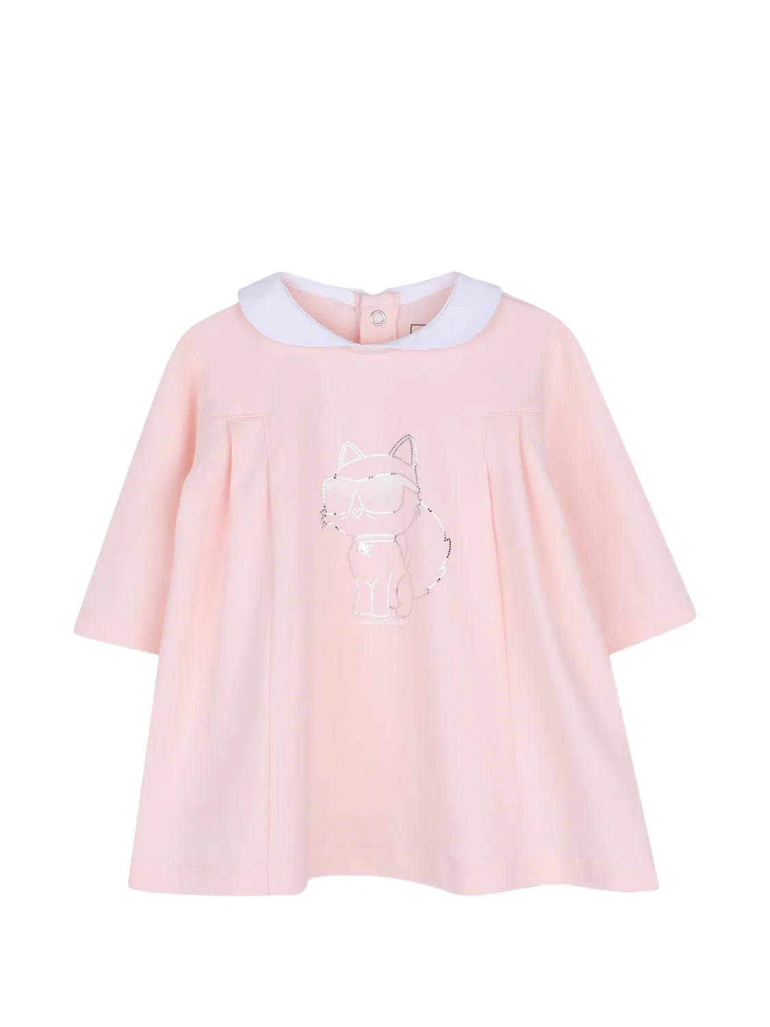 Платье Choupette розовое Karl Lagerfeld, розовый