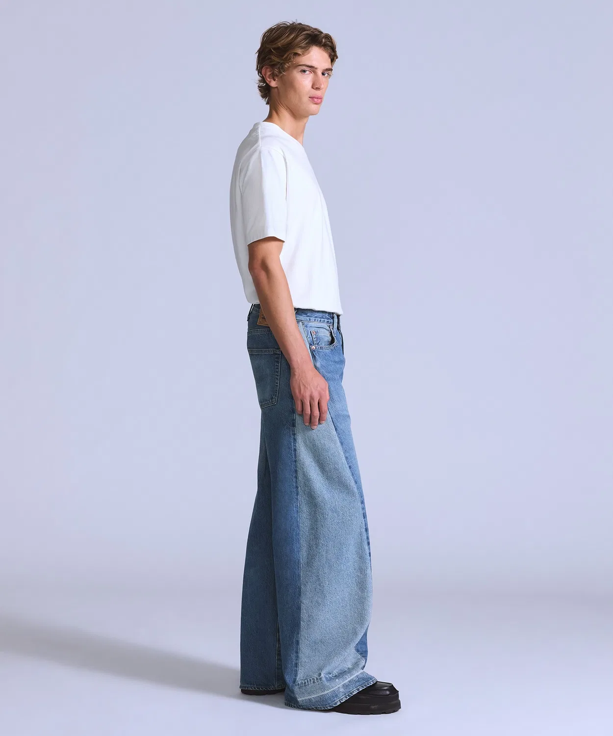 Мужские джинсы с широким кроем Blue Tab Customized Edition 1980's 501 Levi's, Индиго Блю — фото 3