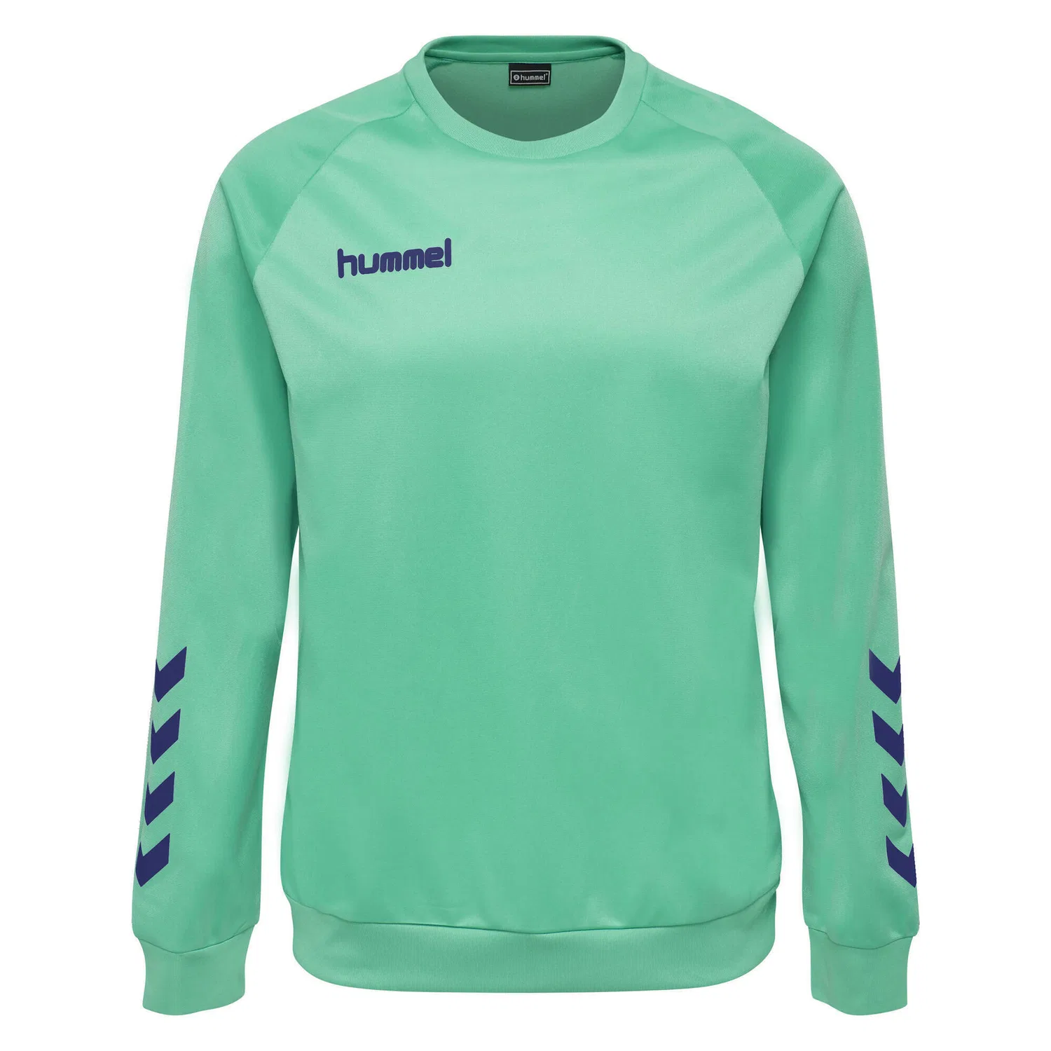 Детский свитшот с длинным рукавом Hmlpromo Hummel, Atlantikblau Turkis — фото 2