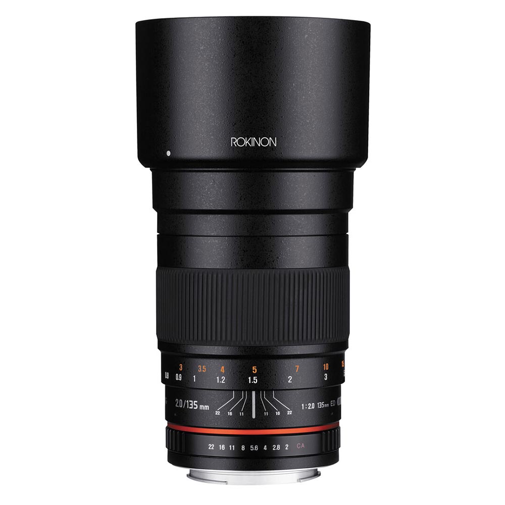 

Объектив Rokinon 135mm f/2.0 ED UMC, Canon EF Mount, черный