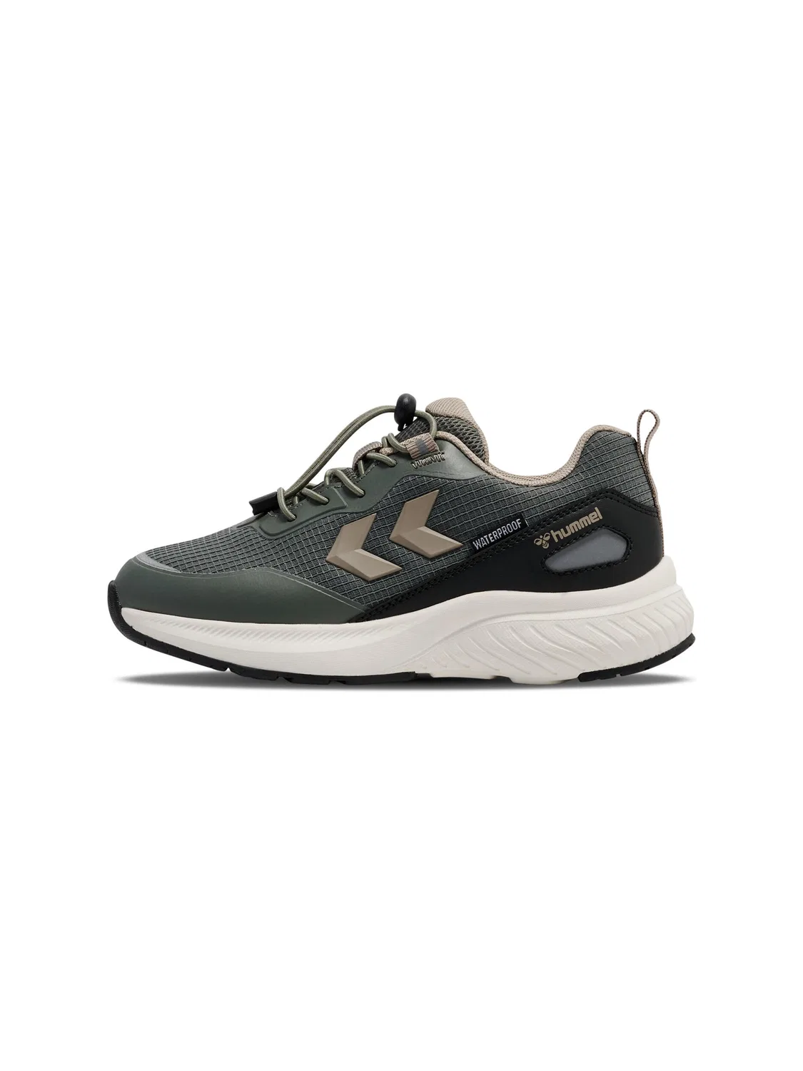 Детские кроссовки с эластичными шнурками Creek Low Hummel, Grau