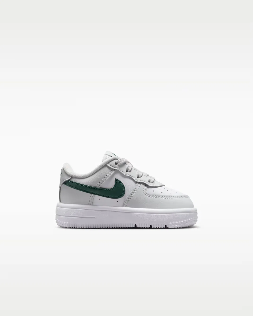 Детская/подростковая обувь Nike Force 1 Low, Photon Dust/Fir/Gum Medium Brown/White — фото 3