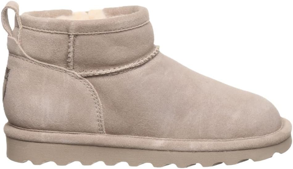 Детские ботинки BEARPAW Shorty | Удобные и прочные зимние ботинки на липучке для детей | Разные цвета и размеры, Mushroom — фото 3
