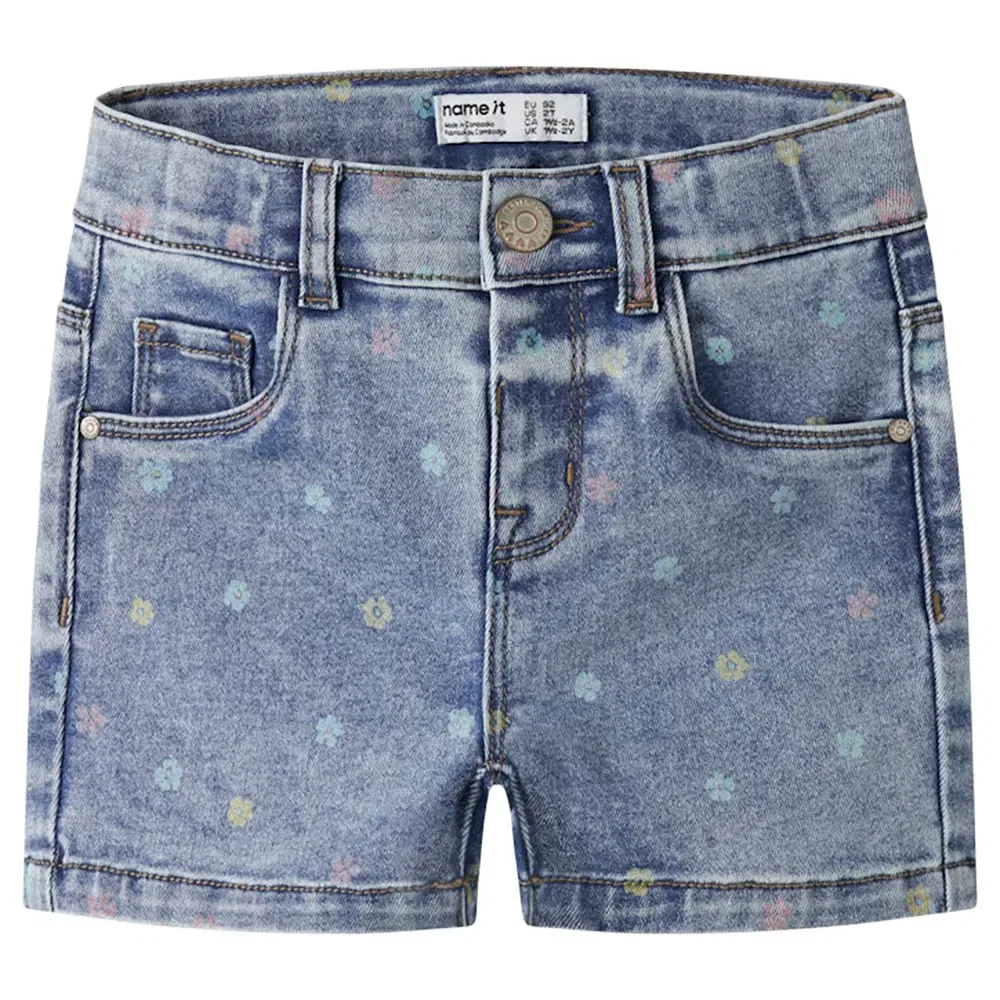 Шорты джинсовые Salli Slim Name It, синий