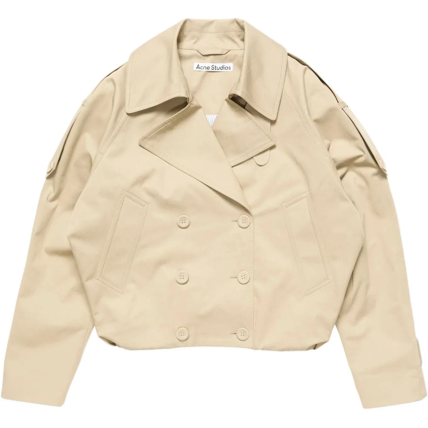 Женское тренчкот Acne Studios, Light Beige