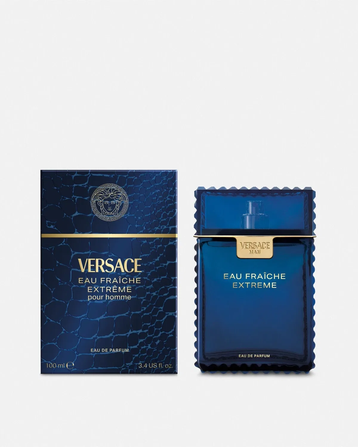 Туалетная вода Экстрим 100 мл, Versace, синий — фото 2