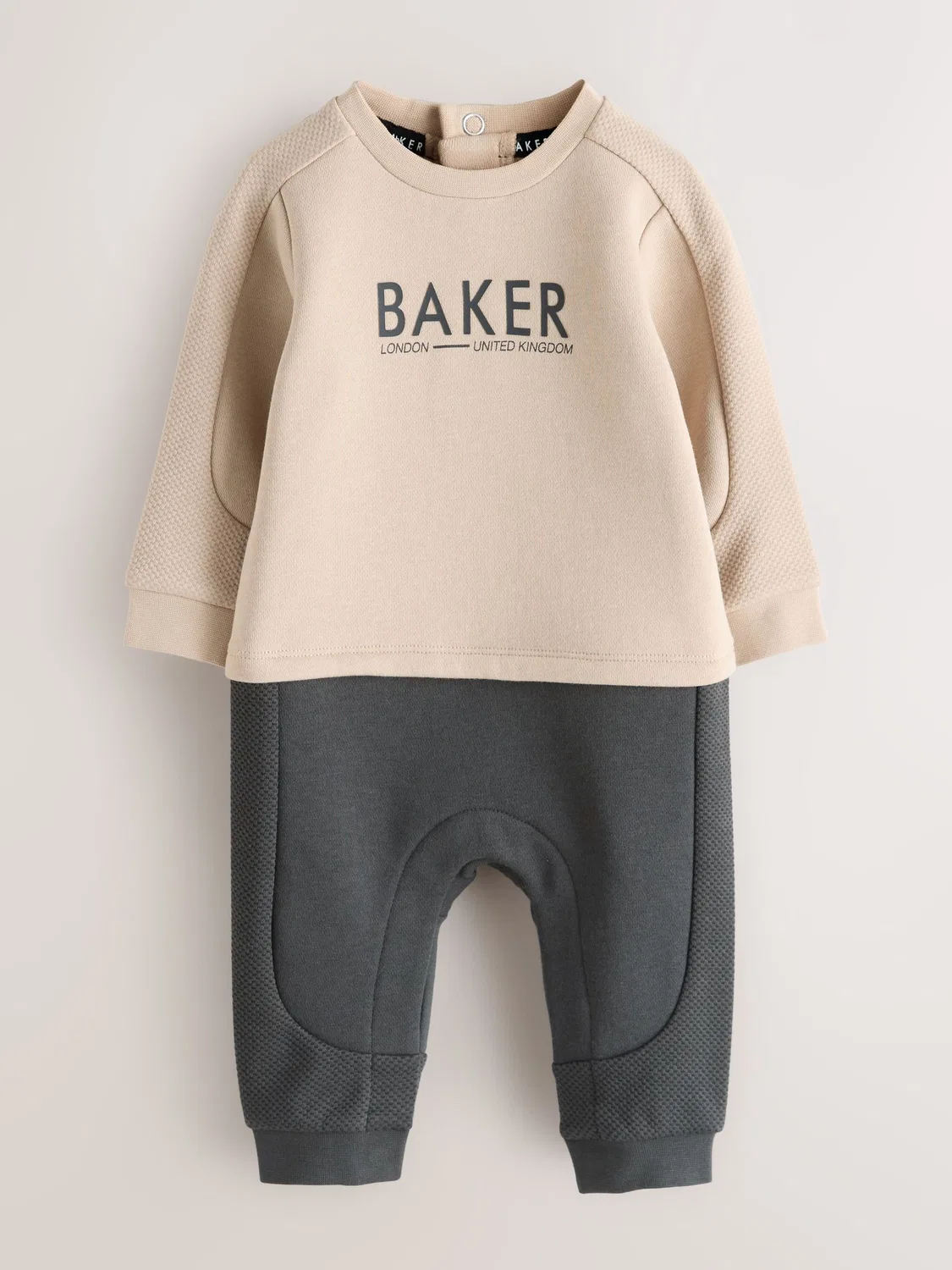Ромпер Baker by Ted Baker Stone/Charcoal
