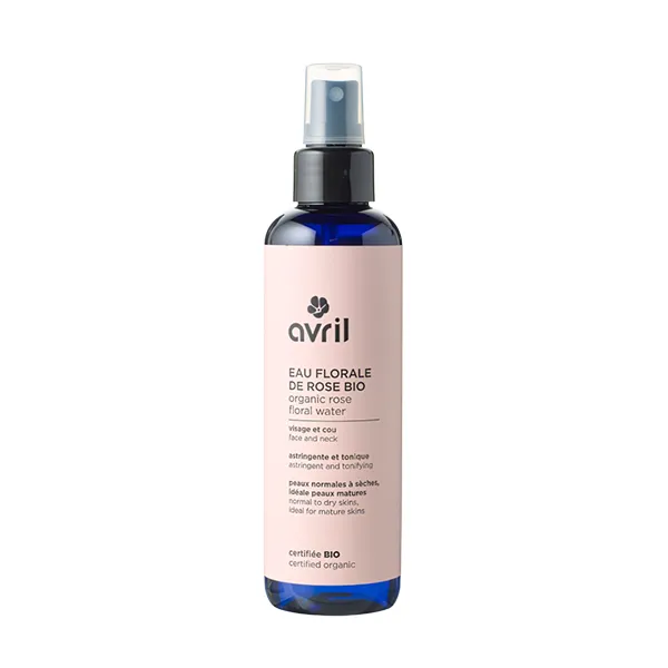 

Розовая цветочная вода Eau Florale De Rose Bio Avril, 200 ml