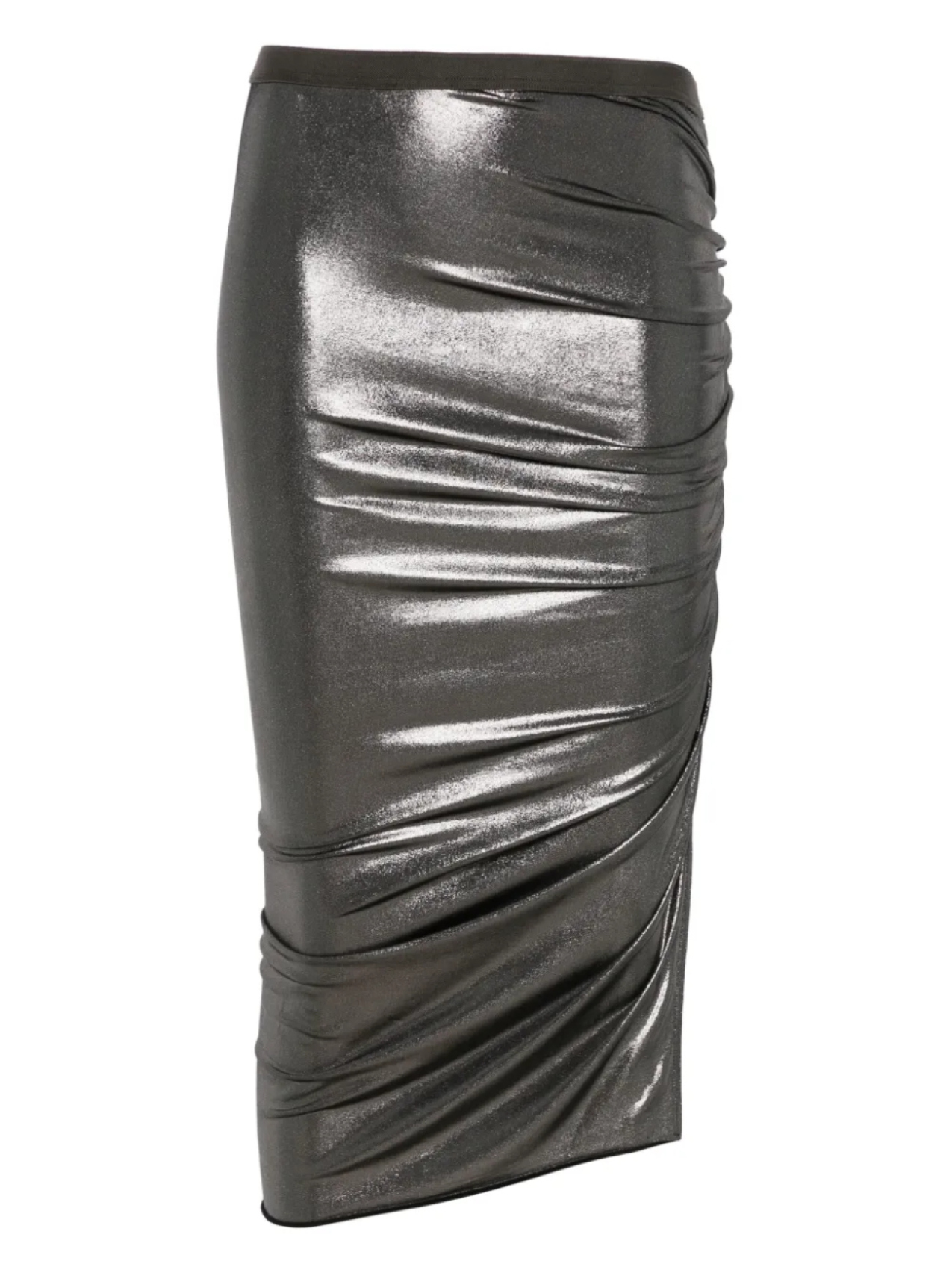 

Юбка миди Rick Owens Lilies Svita, серый