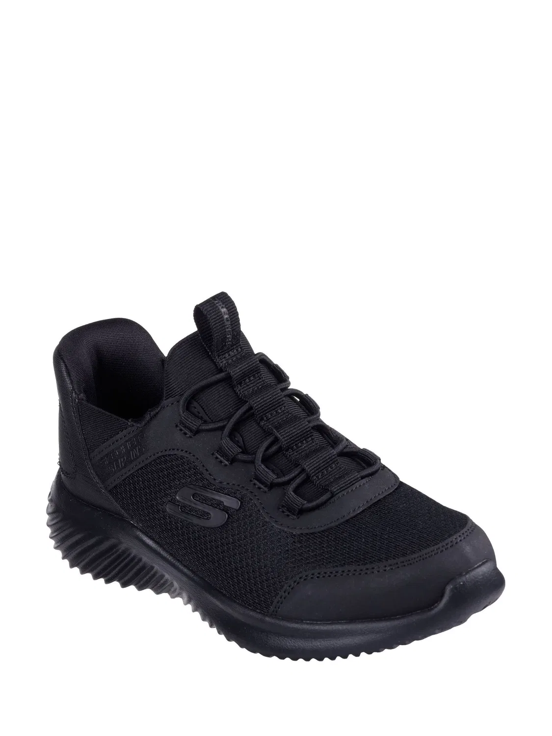 Кроссовки повседневные Bounder-Brisk-Burst Skechers, черный — фото 3