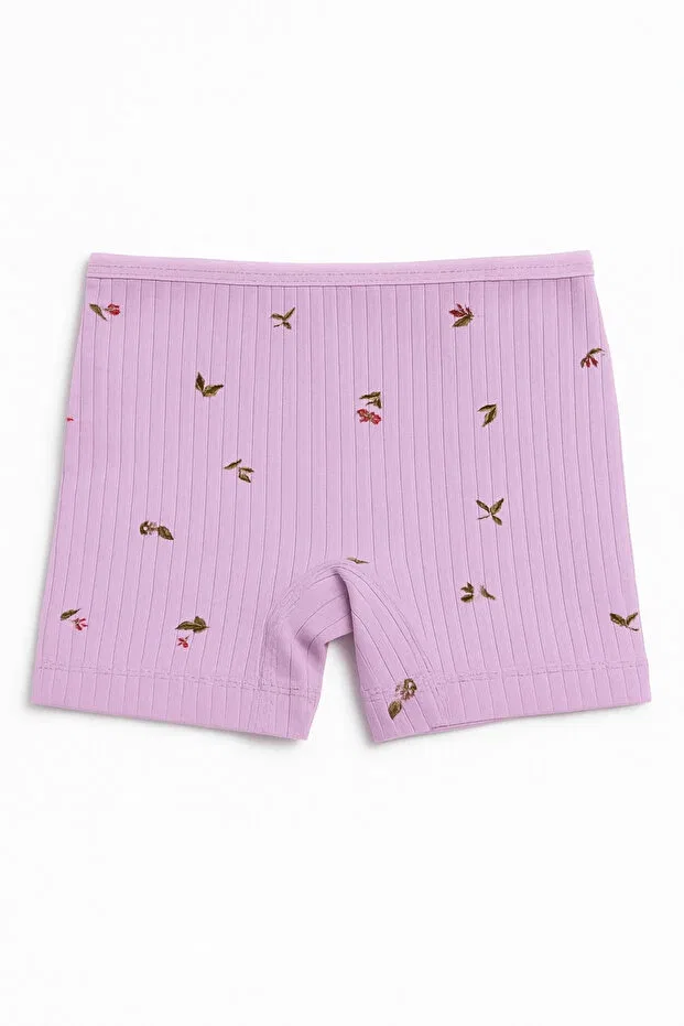 Детский комплект боксеров для девочек хлопковый Mini Kanka, Multicolored 5 Pieces For Girls — фото 2