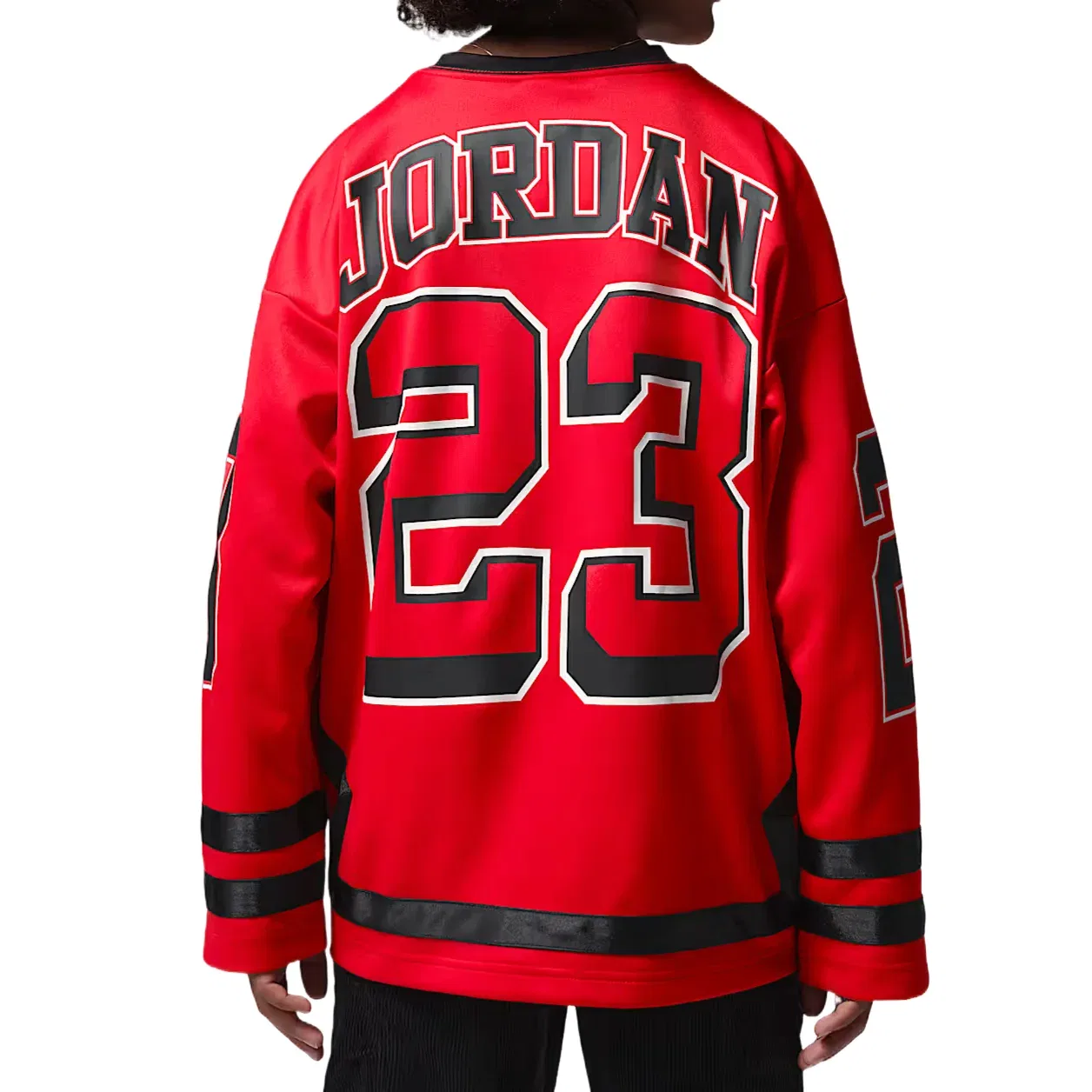 Детская игровая майка 23 Hockey Jersey 'University Red' Jordan, University Red — фото 2