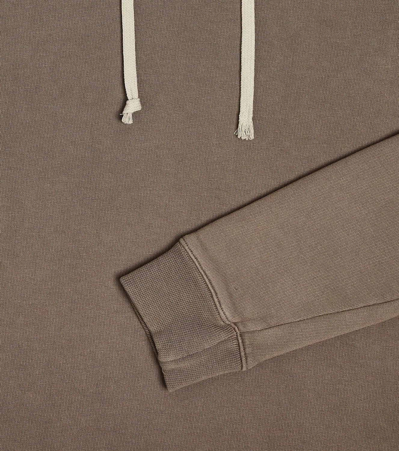 Худи с капюшоном на шнурке Rick Owens Kids, бежевый — фото 2