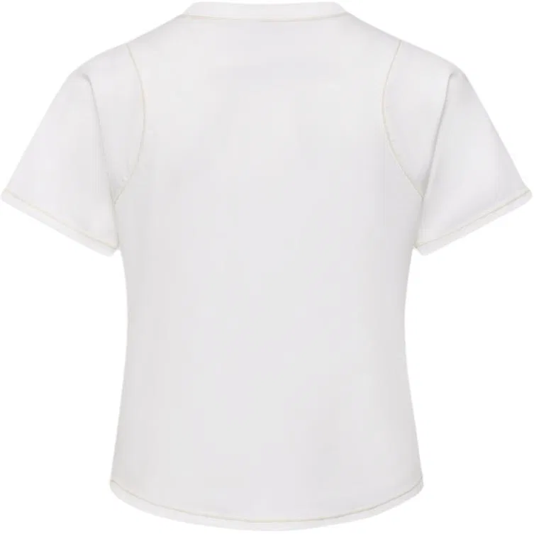 Футболка женская с круглым вырезом Adidas, White — фото 3