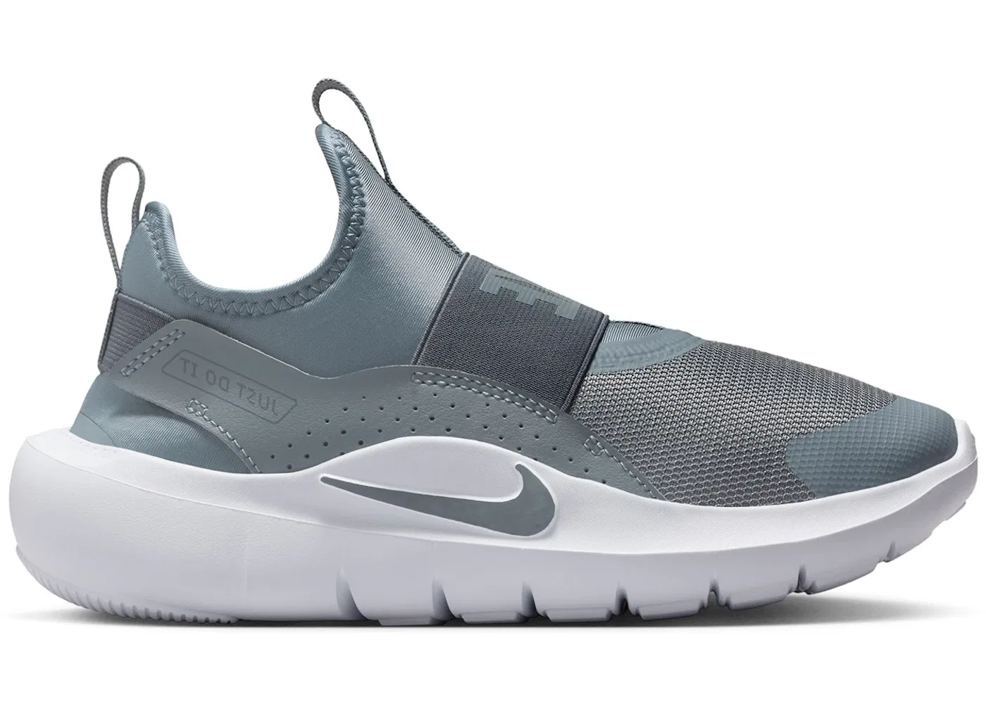 Детские кроссовки с застежкой-шнурком Nike Flex Runner 4 Nike, Cool Grey/Dark Grey/White/Cool Grey
