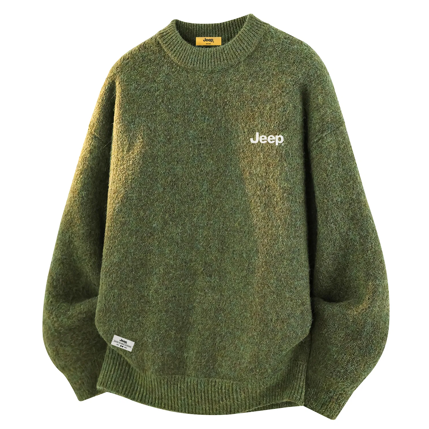 Детский свитер с круглым вырезом Jeep, Army Green