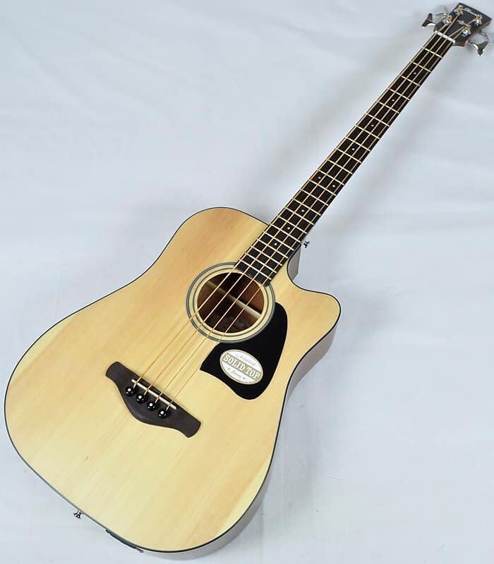 

Ibanez AWB50CE-LG Artwood Series Акустическая электрическая бас-гитара с естественной матовой отделкой AWB50CELG