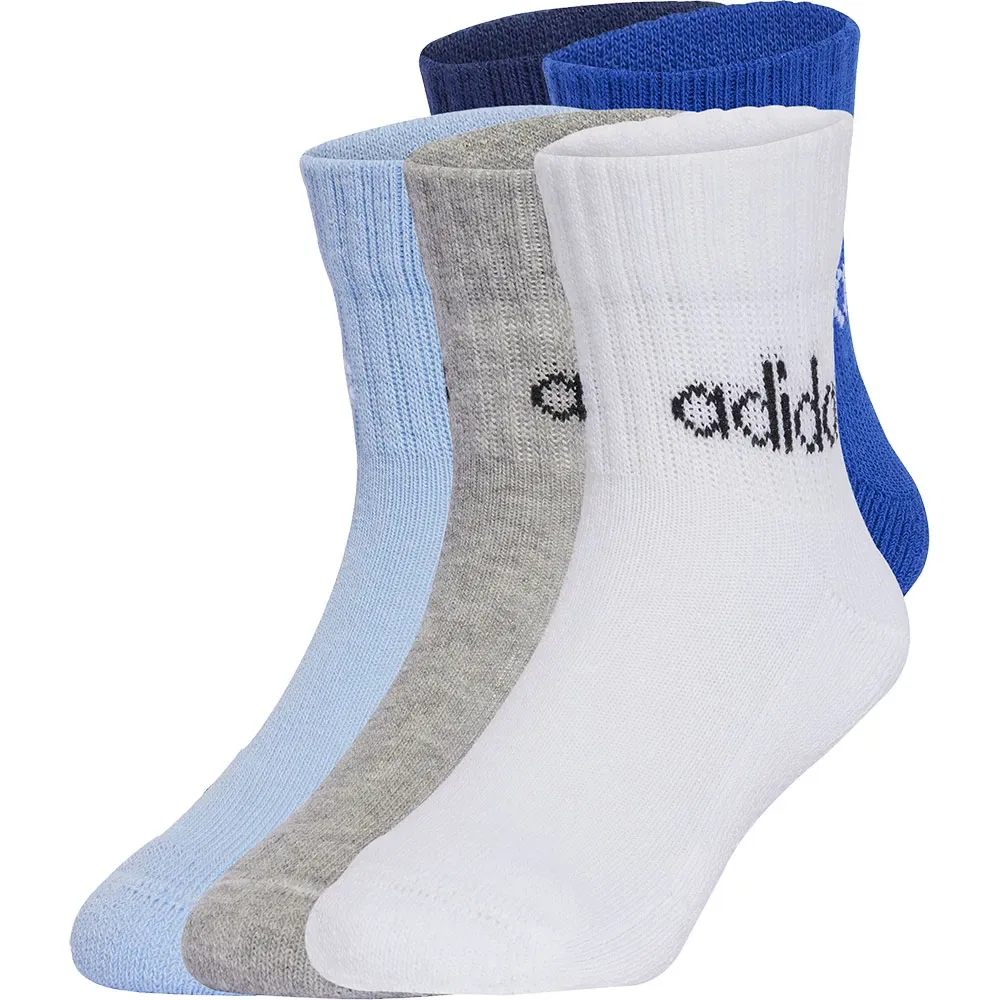 Детские носки с мягкой подошвой Linear Adidas, Multicolor