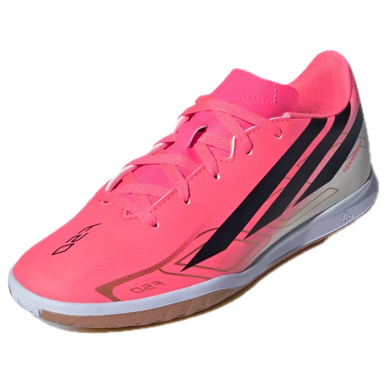 Детские бутсы для футбола с шнуровкой Road To Glory Pack Adidas, розовый — фото 3