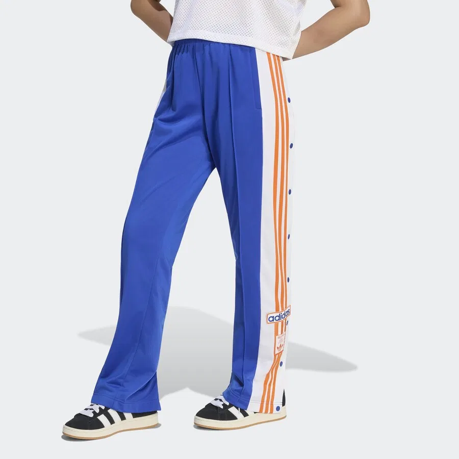 Брюки ADIDAS ORIGINALS свободного кроя 'Adibreak' синего цвета — фото 3